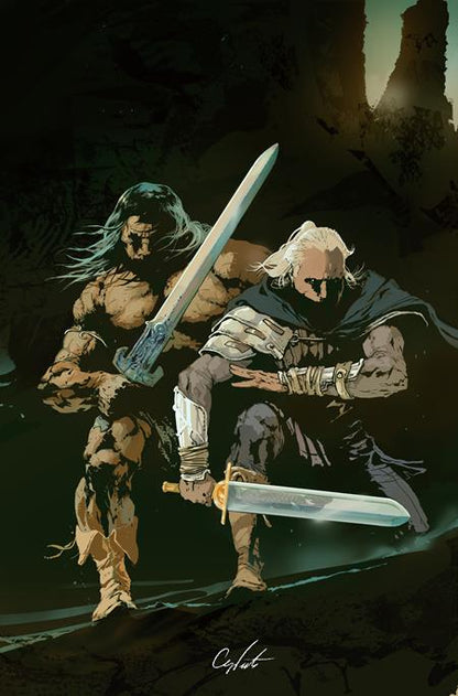 🔞 Conan the Barbarian & Dragonero #5 - Stevan Subic Virgin Variant (Closed) R2635