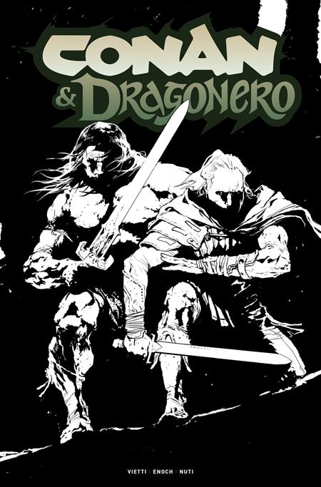 🔞 Conan the Barbarian & Dragonero #5 - Stevan Subic Inks Variant (Closed) R2635