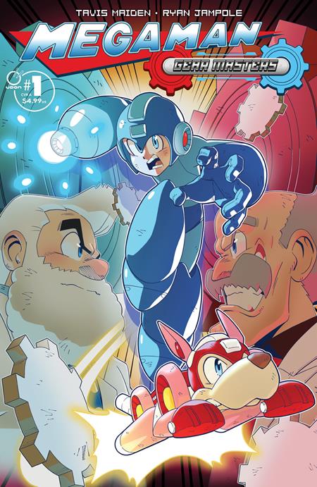 Mega Man: Gear Masters #1 - Udon - Ryan Jampole Main Cover (Pre-Order) C32-P38