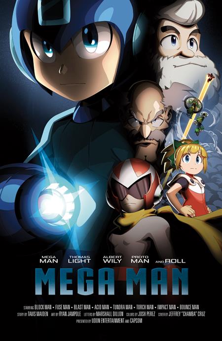 Mega Man: Gear Masters #1 - Udon - Jeffrey Cruz Variant (Pre-Order) C32-P38