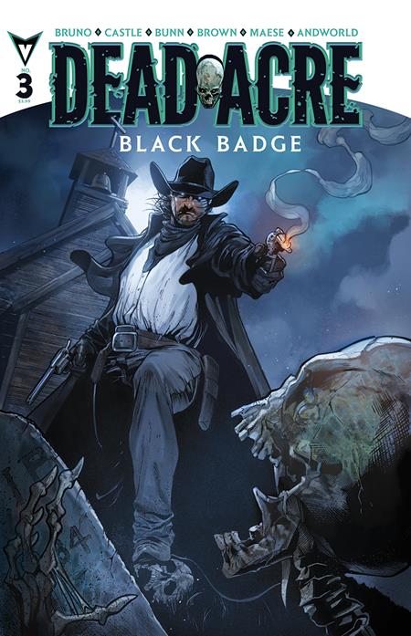 Dead Acre: Black Badge #3 - Vault - Riley Brown Main Cover (Pre-Order) C34-P38