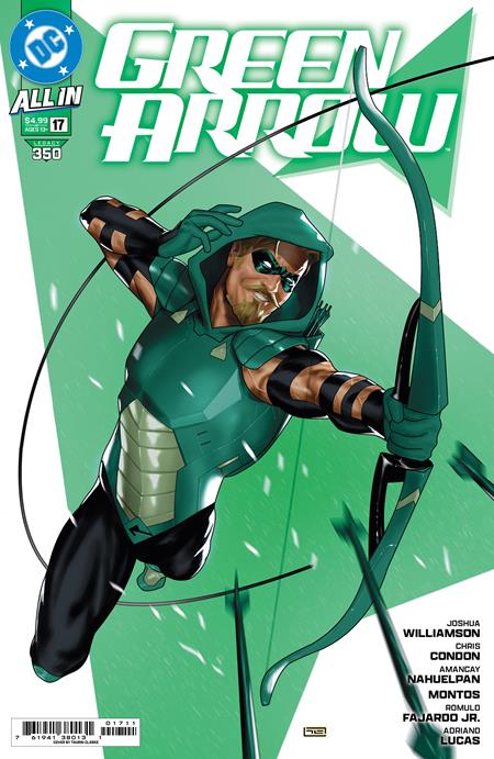 Green Arrow #17 - Legacy #350 - Taurin Clarke Main Cover (Released)