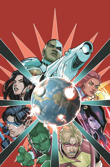 Titans #28 (DC K.O.) | Pete Woods Main Cover | FC: 22/9 • PL: 15/10 (Pre-Sale) [C38]