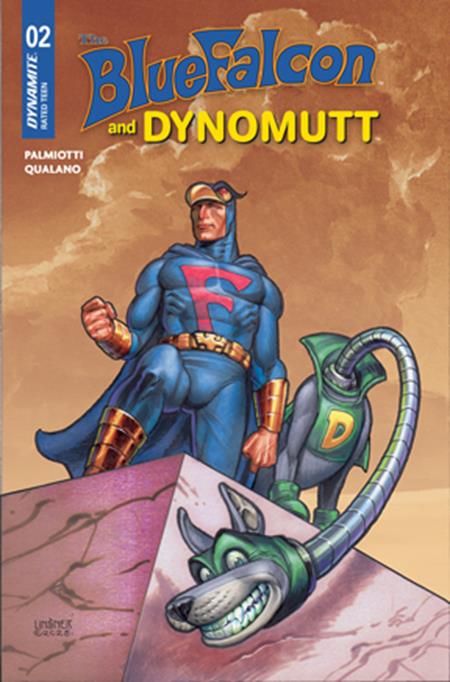 Blue Falcon + Dynomutt #2 | Joseph Micheal Linsner Var | FC: 8/9 | PL: 1/10 (Pre-Sale)