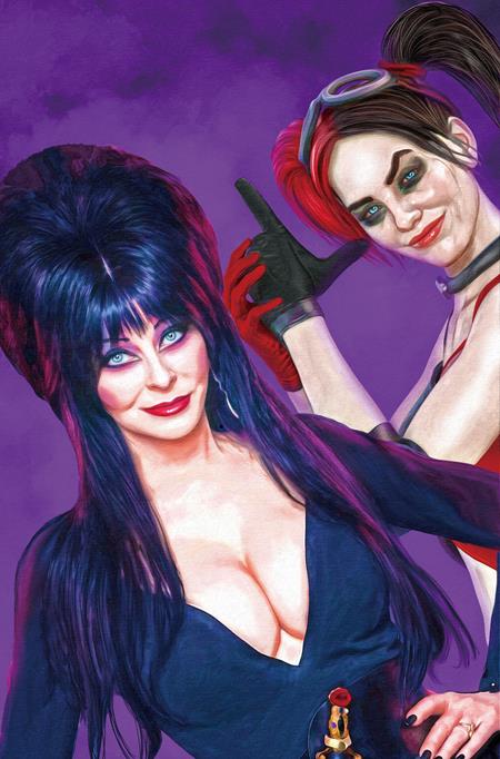 Harley Quinn X Elvira #1 | Mark Spears Foil Virgin Var | FC: 8/9 | PL: 1/10 (Pre-Sale) [C36]