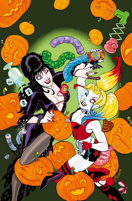 Harley Quinn X Elvira #1 | Amanda Conner Ltd Virgin Var | FC: 8/9 | PL: 1/10 (Pre-Sale) [C36]