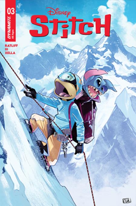 Disney's Stitch #3 | Edwin Galmon Main Cover | FC: 15/9 | PL: 8/10 (Pre-Sale)