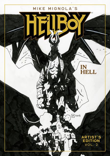 Hellboy in Hell. Book 02 | Artists Edition HC | Mike Mignola Main Cover | FC: 10/11 • PL: 25/3 (Pre-Sale) [C45]