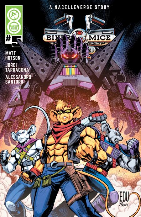 Biker Mice from Mars (2025) #5 | Edu Souza Main Cover | FC: 6/10 • PL: 29/10 (Pre-Sale) [C40]