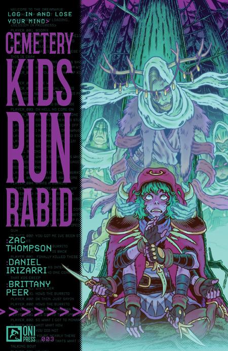Cemetery Kids Run Rabid #3 (of 4) | Daniel Irizarri Main Cover | FC: 29/9 • PL: 22/10 (Pre-Sale) [C39]