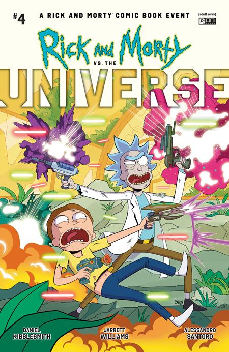 Rick + Morty vs The Universe #4 (of 4) | Dave Bardin Main Cover | FC: 29/9 • PL: 22/10 (Pre-Sale) [C39]