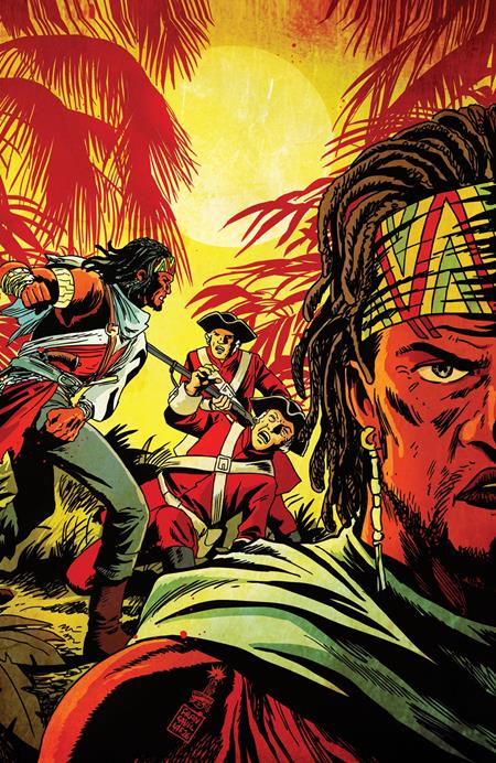 Vengeance Unchained: Legend of Black Caesar #1 | Francesco Francavilla Connecting Foil Var (Pre-Order) C45-P48