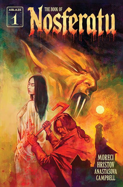 🔞 Book of Nosferatu #1 - Ablaze - Todor Hristov Main Cvr (Pre-Order) C37-P42