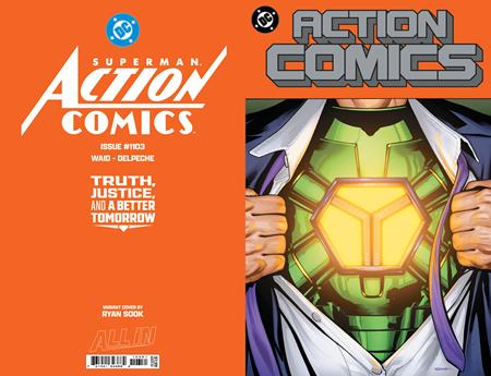 Superman in Action Comics #1103 | Ryan Sook Foil Var (Closed) R2641