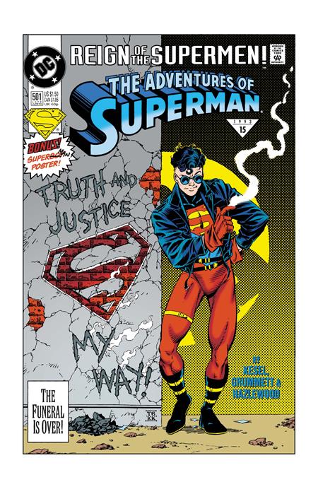 Adventures of Superman #501 - Tom Grummett Facsimile 2026 (Pre-Order) C37-P40