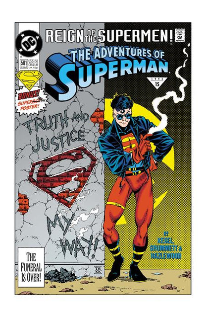 Adventures of Superman #501 - Tom Grummett Facsimile 2026 (Pre-Order) C37-P40