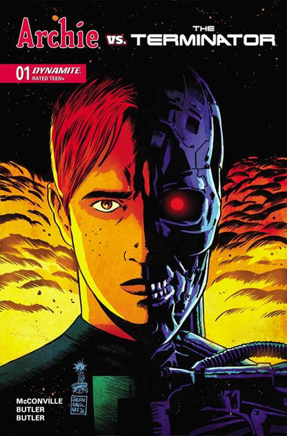 Archie vs the Terminator #1 - Dynamite - Francesco Francavilla Main Cvr (Pre-Order) C37-P40