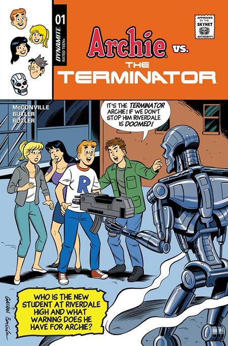 Archie vs the Terminator #1 - Dynamite - Bill Galvan Var (Pre-Order) C37-P40