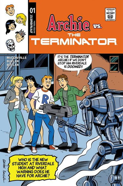 Archie vs the Terminator #1 - Dynamite - Bill Galvan Var (Pre-Order) C37-P40