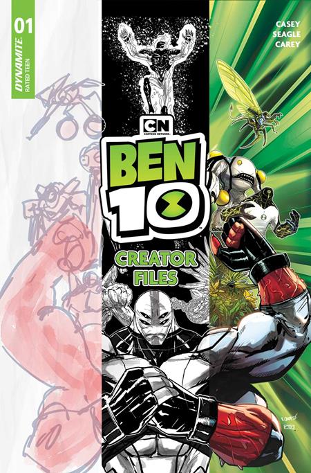 Ben 10 #1 - Creator Files - Dynamite - Robert Carey Main Cvr (Pre-Order) C37-P40