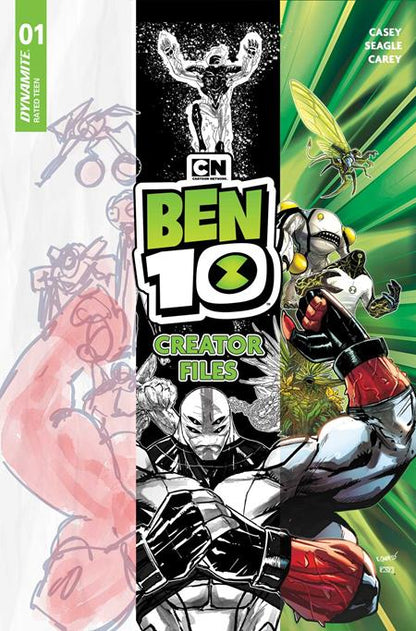 Ben 10 #1 - Creator Files - Dynamite - Robert Carey Main Cvr (Pre-Order) C37-P40