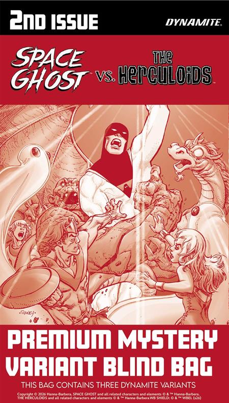 Space Ghost vs The Herculoids #2 - Dynamite - Premium Mystery Blind Bag (Pre-Order) C39-P42