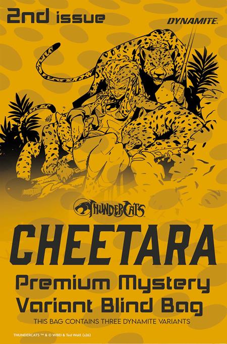 Thundercats: Cheetara #2 - Dynamite - Premium Mystery Blind Bag (Pre-Order) C39-P42