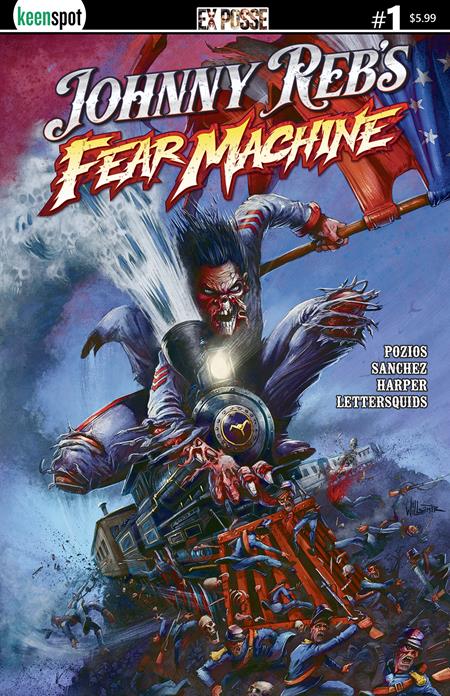 Johnny Reb's Fear Machine #1 - Keenspot - Toby Willsmer Main Cvr (Pre-Order) C36-P41