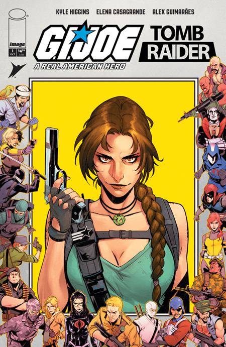 Gi Joe: A Real American Hero / Tomb Raider #1 | Tammetta, Spicer 1:100 Foil Var (Closed) R2640