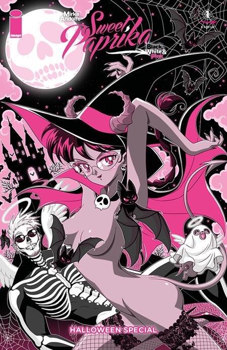 🔞 Sweet Paprika: Black, White & Pink - Halloween Special #1 - Marco Albiero Var (Pre-Order) C39-P42