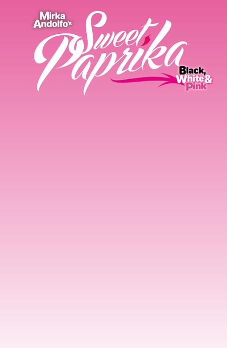 🔞 Sweet Paprika: Black, White & Pink - Halloween Special #1 | Blank Sketch Var (Closed) R2642
