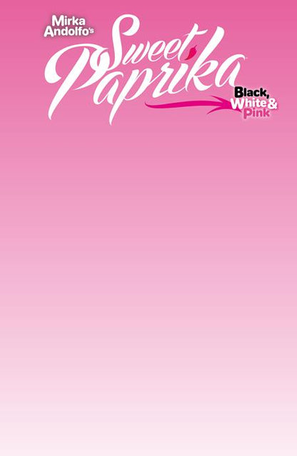 🔞 Sweet Paprika: Black, White & Pink - Halloween Special #1 | Blank Sketch Var (Closed) R2642