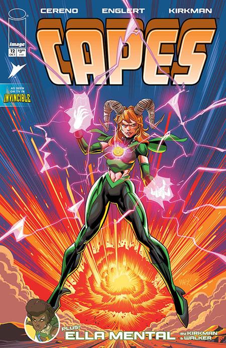 Capes #12 - Invincible Universe - Mark Englert Main Cvr (Pre-Order) C40-P43