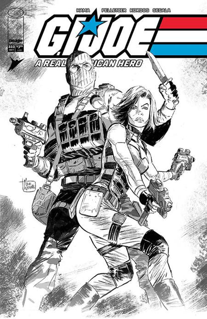Gi Joe: A Real American Hero #333 - Lee Weeks B&W Var (Pre-Order) C38-P41