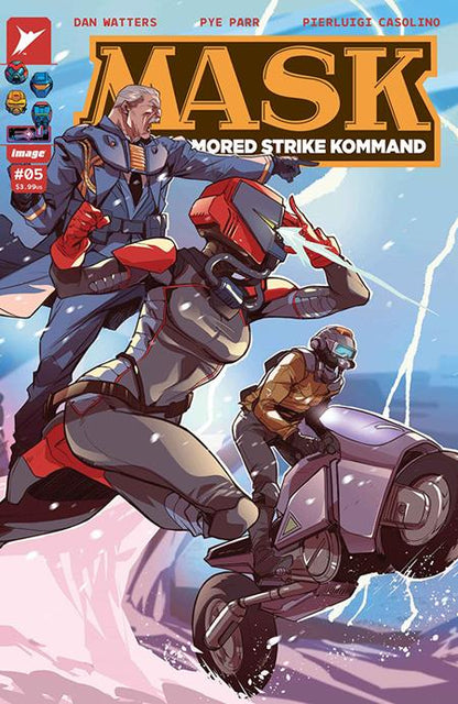 M.A.S.K. #5 - Mask - Energon Universe - Karl Kerschl Connecting Var (Pre-Order) C37-P40