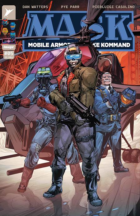 M.A.S.K. #5 - Mask - Energon Universe - Porter, Fajardo Jr. Var (Pre-Order) C37-P40