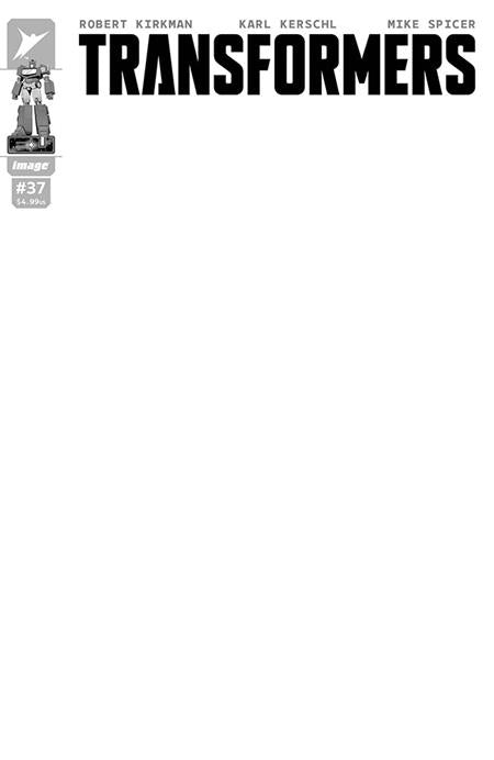 Transformers #37 - Energon Universe - Blank Sketch Var (Pre-Order) C38-P41