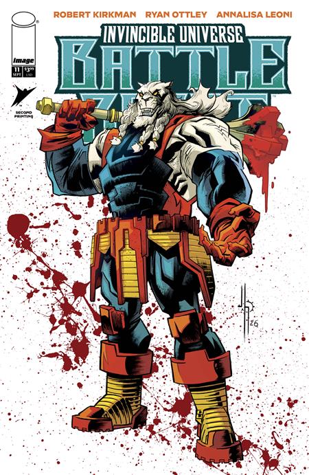 Battle Beast #11 - Image / Invincible Universe - Jason Howard 2nd Printing (Pre-Sale) -R2639