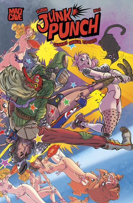 🔞 Junk Punch #5 - Mad Cave - Carlos Olivares Main Cvr (Pre-Order) C39-P42