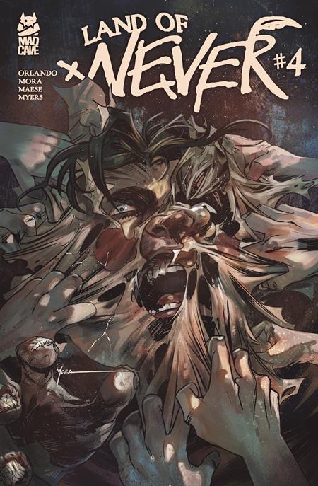 Land of Never #4 - Mad Cave - Miguel Mora Main Cvr (Pre-Order) C37-P40