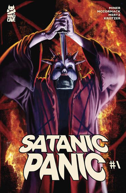 Satanic Panic #1 - Mad Cave - Justin Coffee Foil Var (Pre-Order) C40-P43