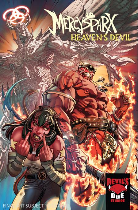 🔞 Mercy Sparx: Heaven's Devil #1 - Devil's Due - Bart Sears Var (Pre-Order) C36-P42