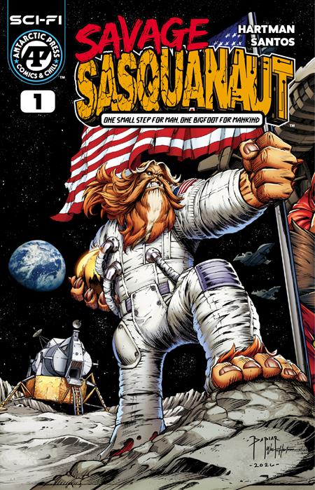🔞 Scull: The Nasty Damn Truth #1 - Antarctic Press - MJ Macedo Main Cvr (Pre-Order) C39-P43