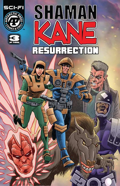 Shaman Kane: Resurrection #3 - Sci Fi - Antarctic Press - David John Broughton Main Cvr (Pre-Order) C38-P42