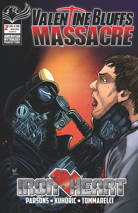 🔞 Valentine Bluffs: Massacre - Iron Heart #2 - Buz Hasson Var (Pre-Order) C39-P43