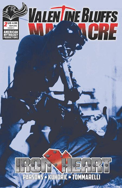 🔞 Valentine Bluffs: Massacre - Iron Heart #2 - Photo Var (Pre-Order) C39-P43
