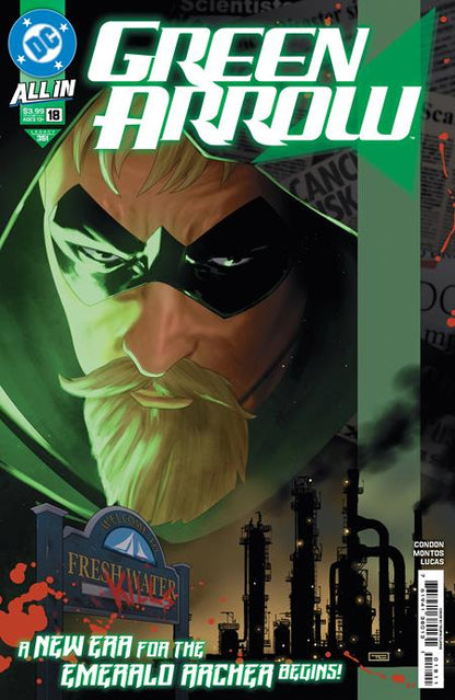 Green Arrow #18 - Legacy #351 - Taurin Clarke Main Cover (Released)