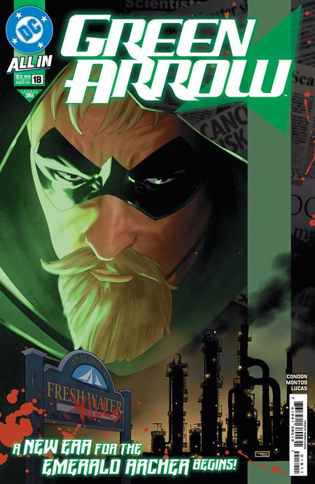 Green Arrow #18 - Legacy #351 - Taurin Clarke Main Cover (Released)