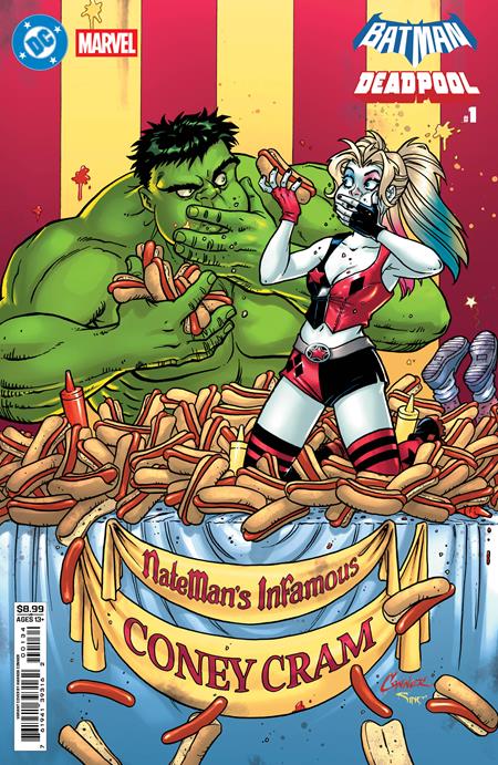 Batman / Deadpool #1 | One-Shot | Amanda Conner Harley Quinn Hulk Var â€¢ Pre-Sale: C43-P46