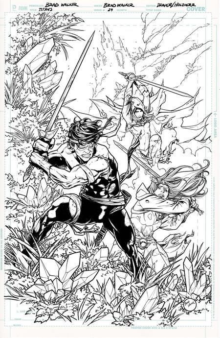 Titans #29 | DC K.o. | Brad Walker Var â€¢ Pre-Sale: C43-P46